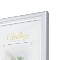 Рамка пластик 10x15 Gallery 636421-4 серебро (1/12)