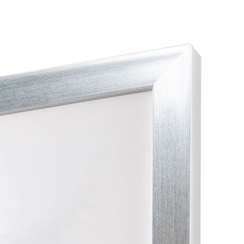 Рамка пластик 15x21 Мирам 641822-6 серебро (12)