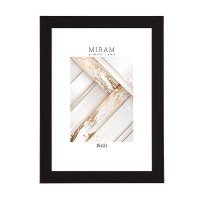 Рамка пластик 15x21 Gallery 641877-6 черный (1/12)