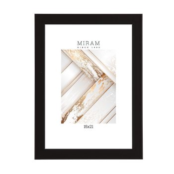 Рамка пластик 15x21 Gallery 641877-6 черный (1/12)