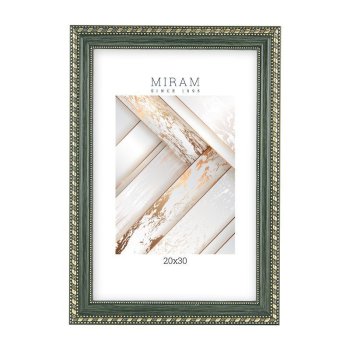 Рамка пластик 20x30 Gallery 642998-8 зеленый с орнаментом (12)