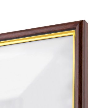 Рамка пластик 21x29,7 Мирам 636456-A4 венге (12)