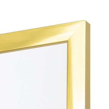 Рамка пластик 21x29,7 Мирам 641811-A4 золото (12)