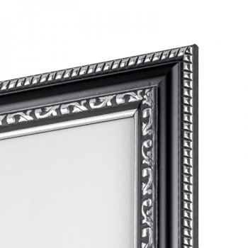 Рамка пластик 21x29,7 Мирам 644877-A4 черный с орнаментом (12)