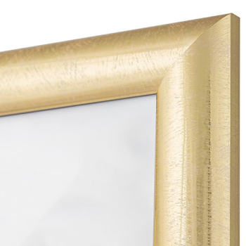 Рамка пластик 21х29,7 Мирам 647211-A4 золото широкий багет (12)