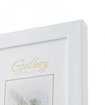 Рамка пластик 30x40 Мирам 641861-15 белый (12)