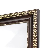 Рамка пластик 40x60 Gallery 642950-17 темно-коричневый с орнаментом (6)