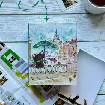 Фотоальбом 100 фото 10*15 Полином Cat's adventures: SPb Приключения хвостиков в Санкт-Петербурге (24)