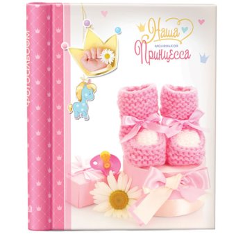 Фотоальбом 20 магнитных листов Image Art 23*28 Наша маленькая принцесса 325 (1/12)