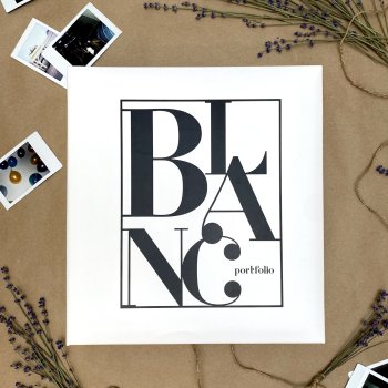 Фотоальбом Магнит 50л Полином 23*28 кольца Portfolio белый (12)