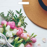 Пакет ПВД с вырубной ручкой 38х45 60мкм Шарм (25)