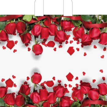 Пакет ПВД с петлевой ручкой 38х34 70мкм Гран при (50)