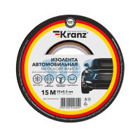 Автоизолента флис 25х0.3мм 15м Kranz (120)