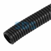 Трубa автомобильная гофрированная ПП  6.8мм разрезная бухта  5м Rexant