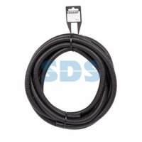 Трубa автомобильная гофрированная ПП 12.7мм разрезная бухта  5м Rexant