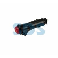 Штекер автоприкуривателя  с кнопкой I=3А Rexant (10)