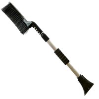 Щетка сметка+скребок Мультипласт Люкс телескопическая (25)