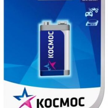 Батарейка 6F22 Космос 1xBL (10/300)