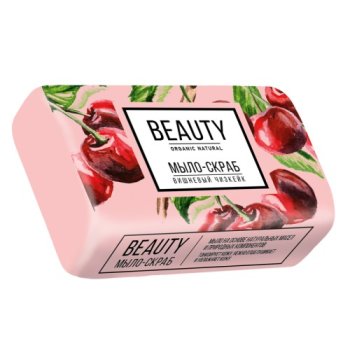 Мыло Нэфис  90г Beauty Вишневый чизкейк (28/4480)