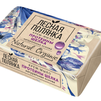 Мыло Нэфис 90г Лесная полянка Протеины шёлка (104/8320)