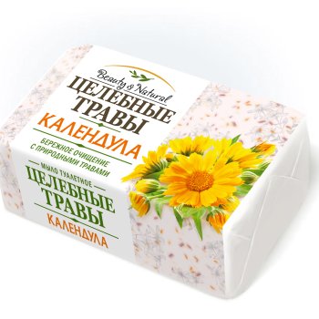 Мыло Нэфис 160г Целебные травы Календула (72/4320)