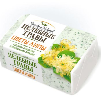 Мыло Нэфис 160г Целебные травы Цветы липы (72/4320)