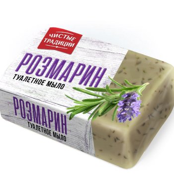 Мыло Нэфис 160г Чистые традиции Розмарин п/п (72/7920)