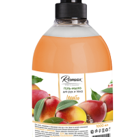Мыло гель 1л RoMaX дозатор Манго (8)
