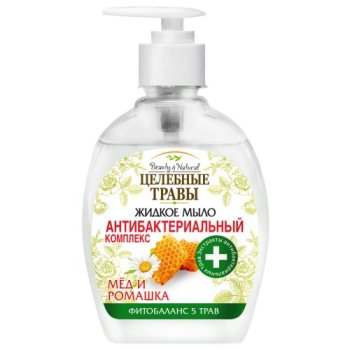 Мыло жидкое  300мл Нэфис Мед и ромашка антибакт дозатор (12)