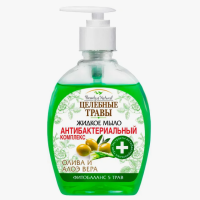 Мыло жидкое  300мл Нэфис Олива и Алоэ антибакт дозатор (12)
