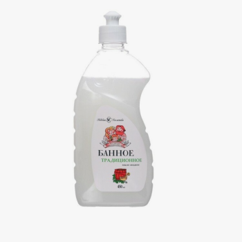 Мыло жидкое  450мл НК пушпул Банное (24)