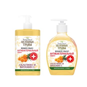 Мыло жидкое  450мл Нэфис Облепиха и витамин Е антибакт дозатор (12)