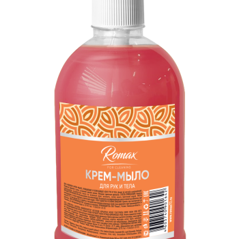 Мыло жидкое  500мл RoMaX дозатор (10)