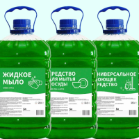Мыло жидкое Green Apple 5л (4/96)
