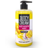 Мыло крем  500мл Нэфис Juicy Cream Манго-маракуйя микс (12/924)