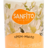 Мыло крем 1л Sanfito Ветивер и магнолия дозатор (8)