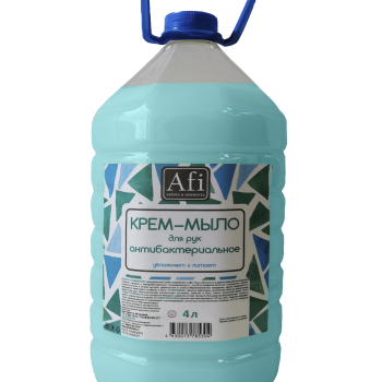 Мыло крем 4л Afi Антибактериальное (Восток) (4)