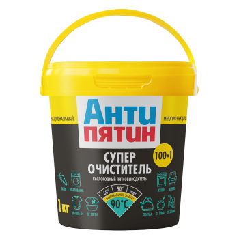 Антипятин Очиститель-пятновыводитель кислородный 30-90℃700+300г (6)
