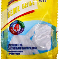 Отбеливатель Свежинка Белое белье с активным кислородом 70гр (30)