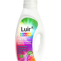 Гель д/стирки Luir 1,5л Color для цветного белья (6)