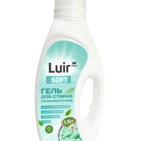 Гель д/стирки Luir 1,5л Soft гипоаллергенный (6)