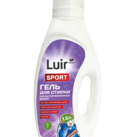 Гель д/стирки Luir 1,5л Sport для сильнозагрязненных вещей (6)