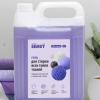 Гель д/стирки Semut 5л универсальный канистра (1)