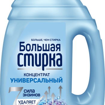Гель д/стирки Большая стирка 1,2л универсальный (6)