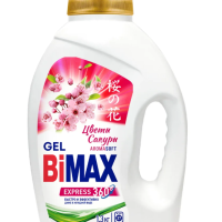 Гель для стирки BiMax 1,3л Цветы Сакуры (4/280)