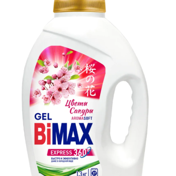 Гель для стирки BiMax 1,3л Цветы Сакуры (4/280)