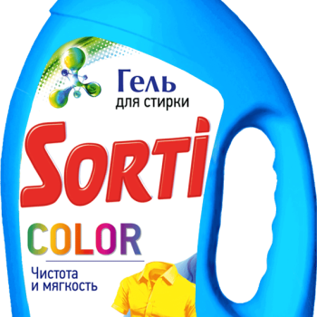 Гель для стирки Sorti 1,2л Color (4/280)