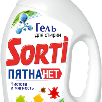 Гель для стирки Sorti 1,2л Пятна Нет (4/280)