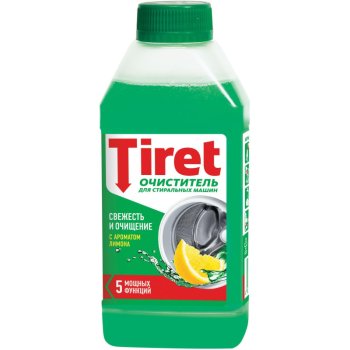 Очиститель для стиральных машин 250мл Tiret Лимон (6)