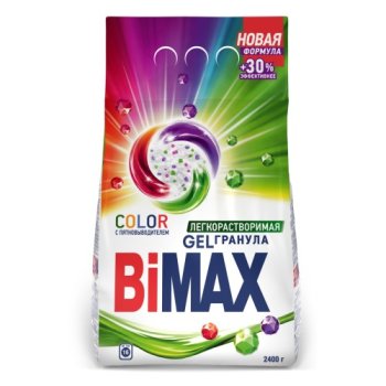 Порошок д/стирки Bimax 2,4кг Color авт (4/192)